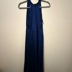 Banana Republic Factory Navy Midi Dress